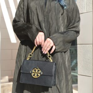 Misty Dark Green Abaya