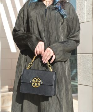 Misty Dark Green Abaya