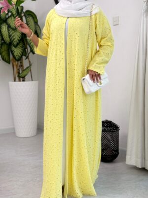 Sunny Bloom Abaya